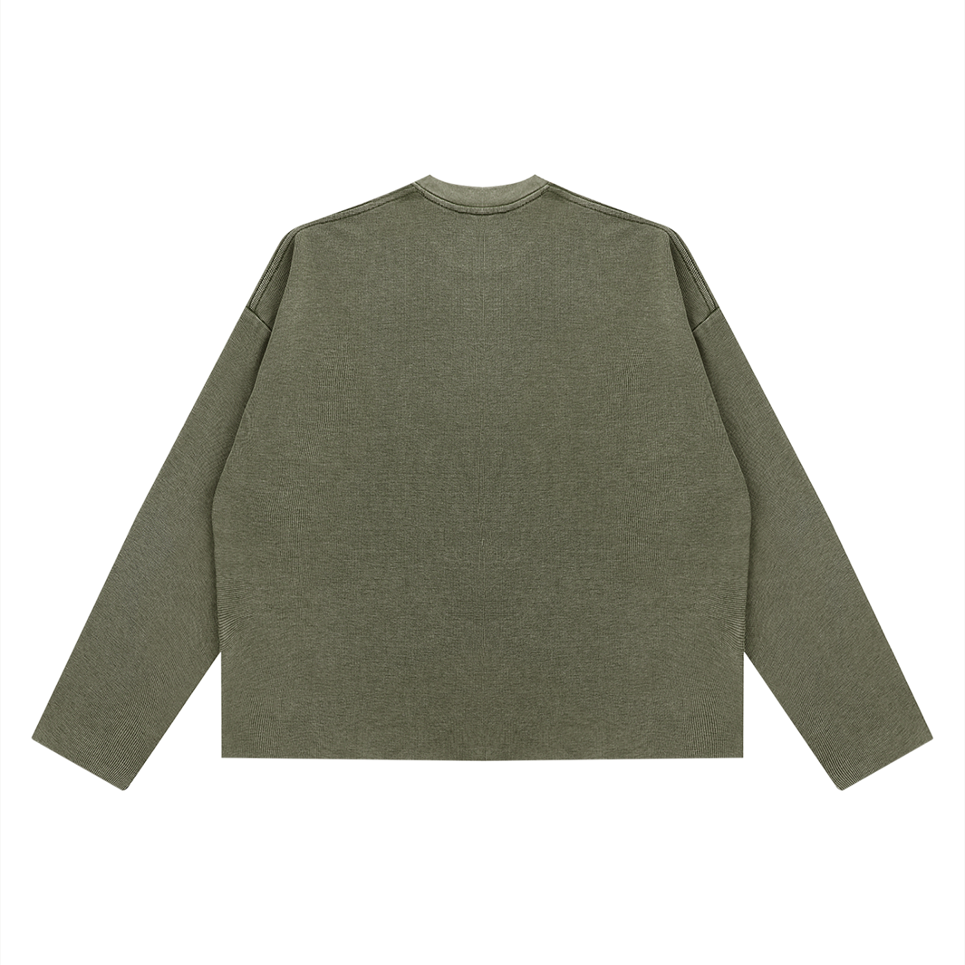 Unisex Vintage Wash Boxy Waffle T-Shirt