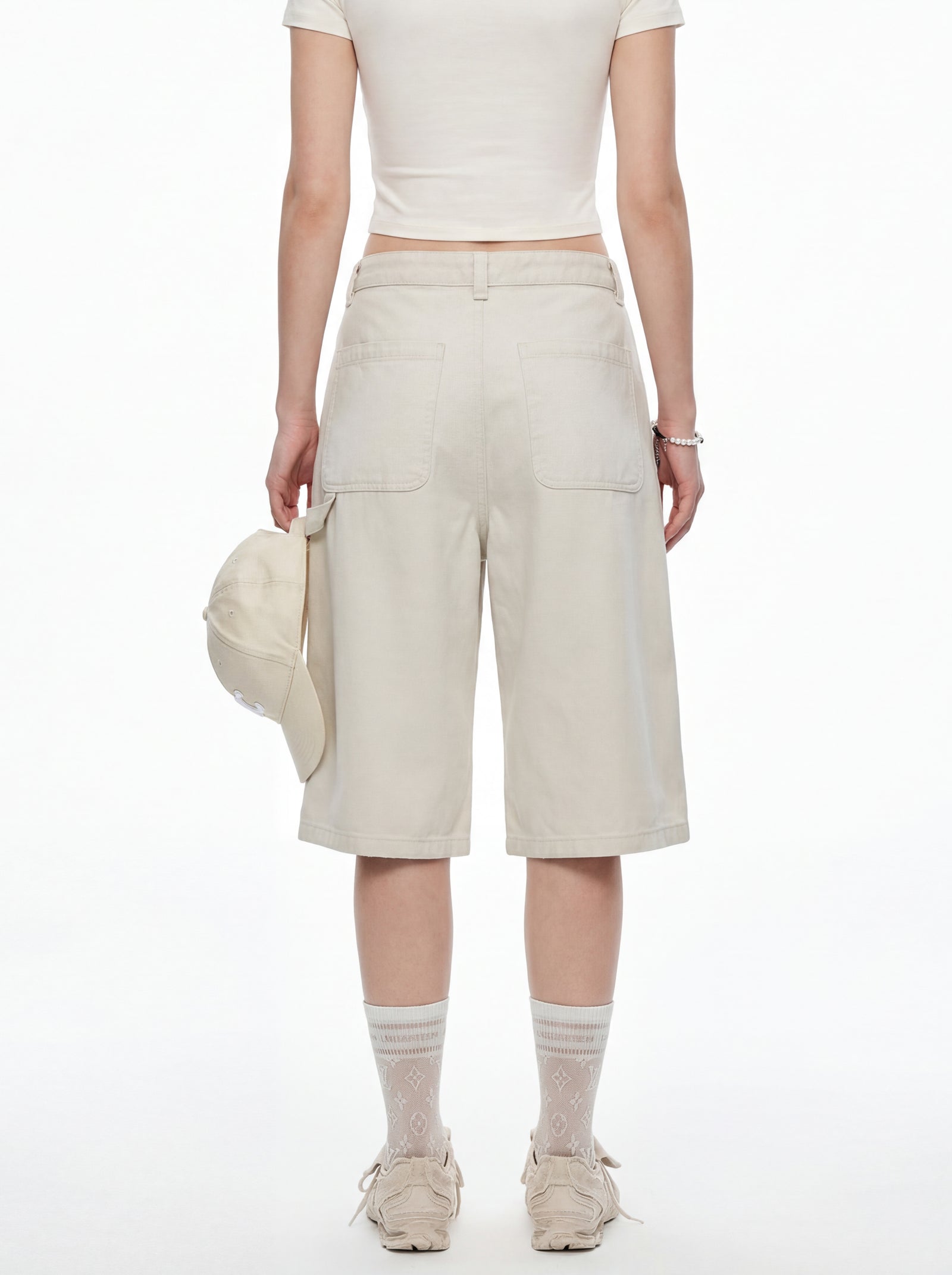 310GSM Heavyweight Cotton Enzyme Washed Distressed Workwear Pants