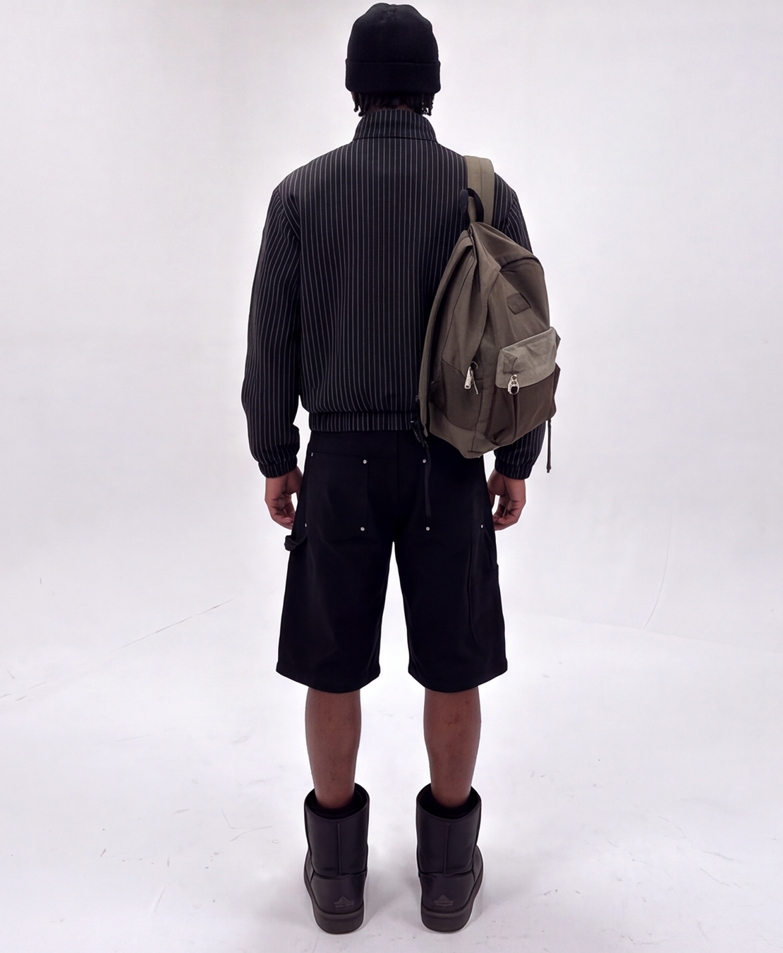 Unisex Striped Full-Zip Track Jacket