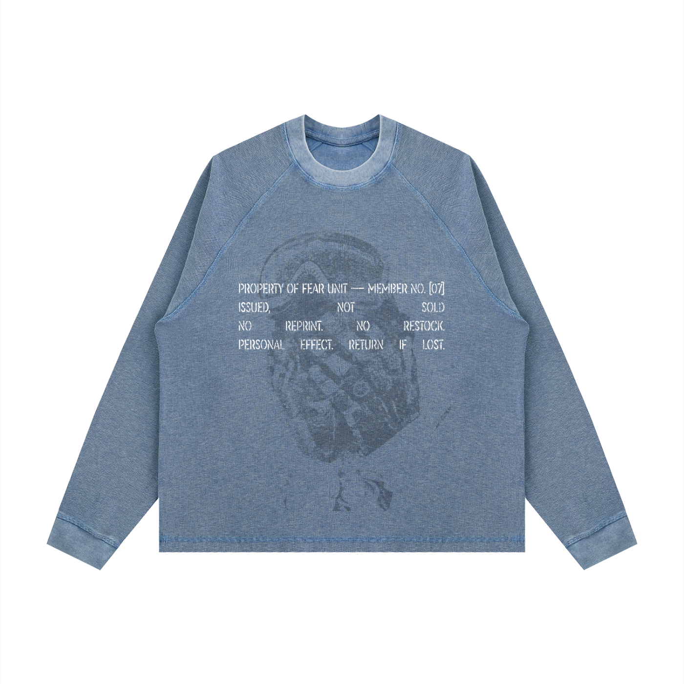 Unisex Vintage Wash Boxy Waffle T-Shirt