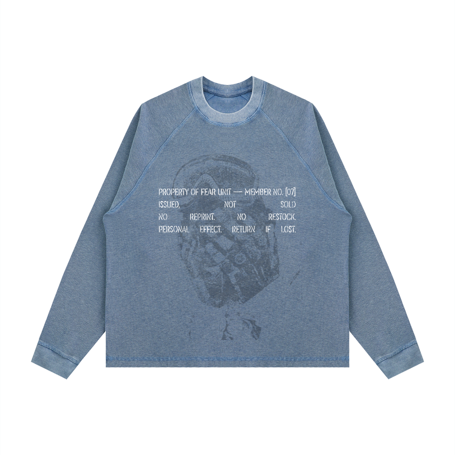 Unisex Vintage Wash Boxy Waffle T-Shirt