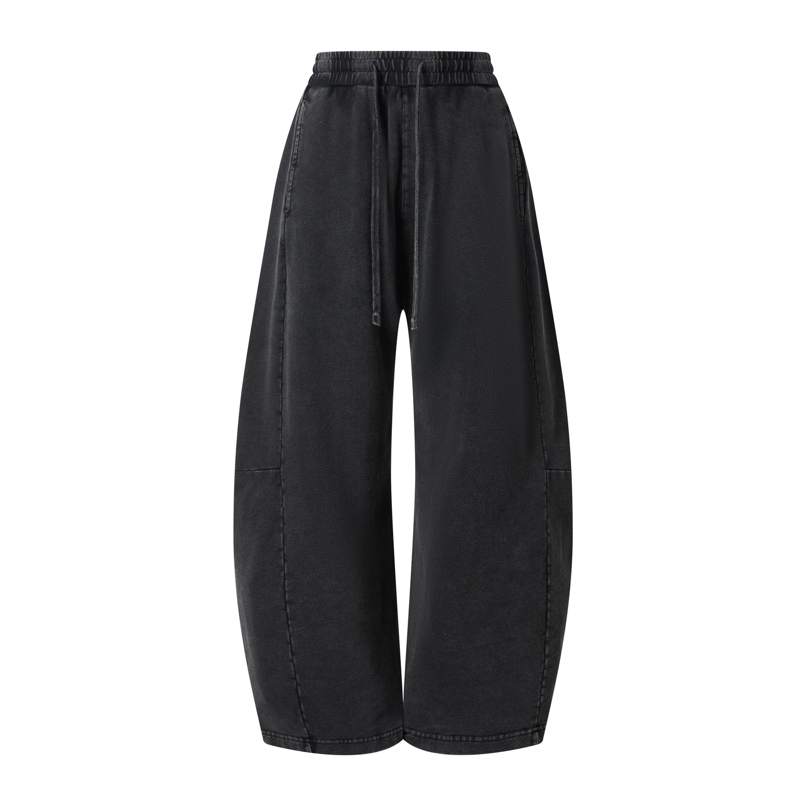 320GSM Men's Textured Denim Curved Panel Pants